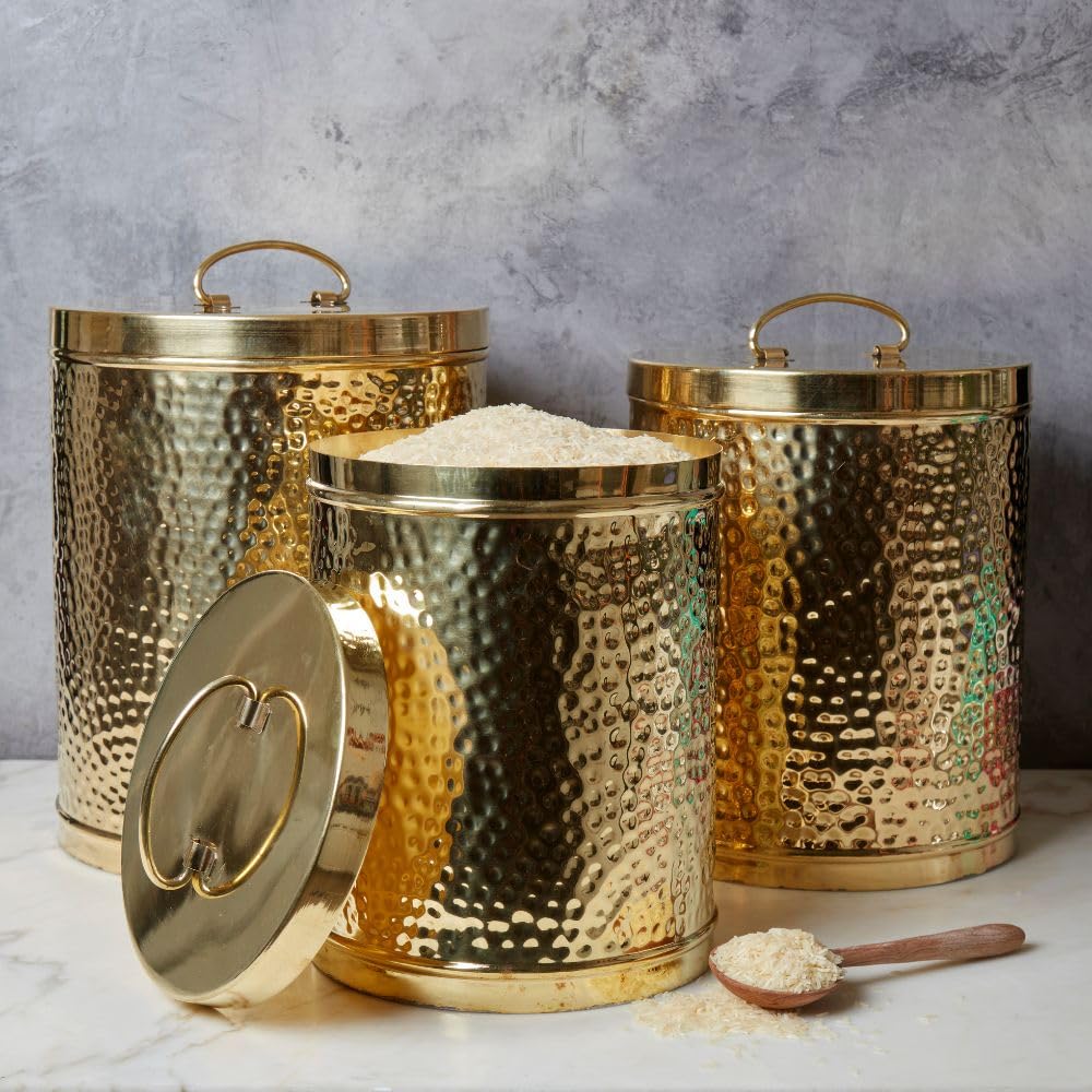 Amazon.com: Cook Eat Serve Craft Canister Sets for Kitchen for